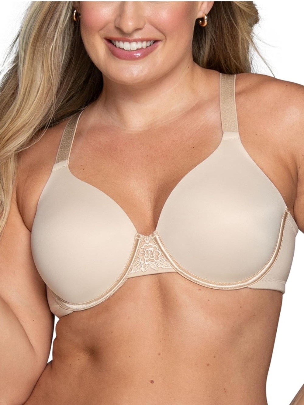 Vanity Fair Smooth Nude T-Shirt Bra - 38 B